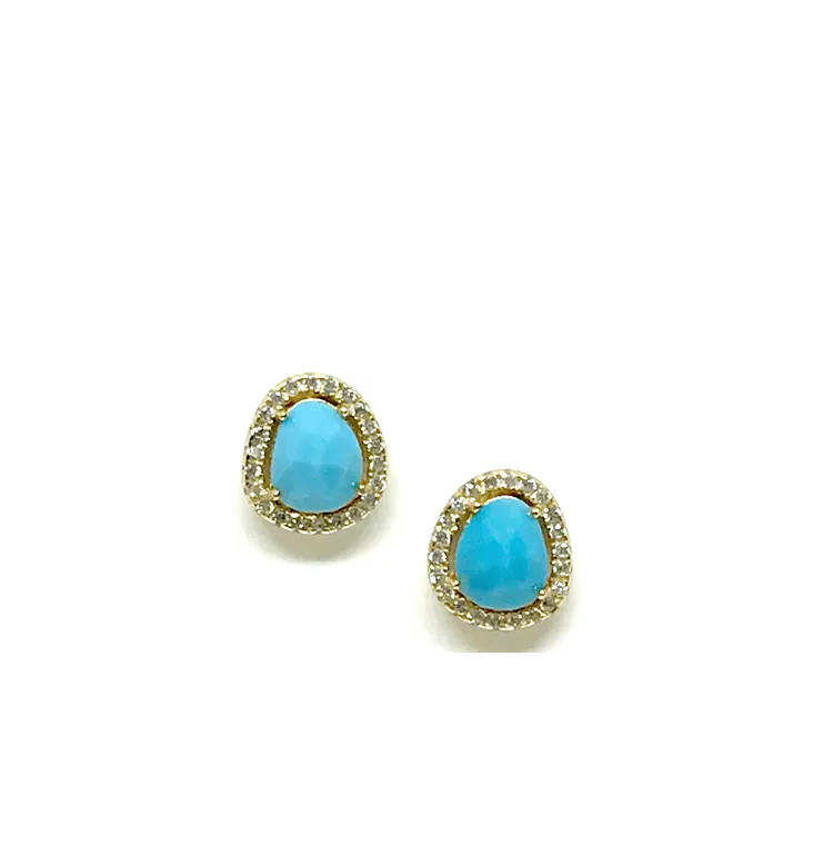 Baby Turquoise Studs